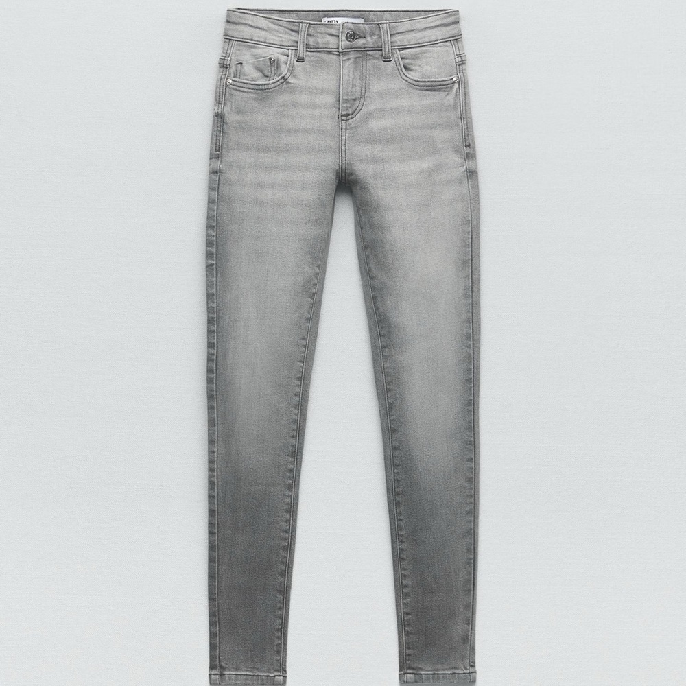 Zara Gray Skinny Jeans size 26/2